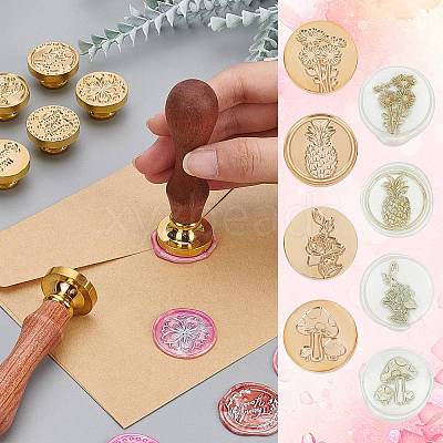 Sealing Wax Particles Kits for Retro Seal Stamp DIY-CP0004-08-1
