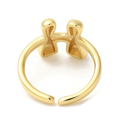 Brass Open Cuff Rings RJEW-U008-06H-G-1