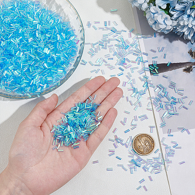 ABS Plastic Tube Beads DIY-WH0888-230B-1