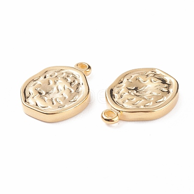 PVD Vacuum Plating 304 Stainless Steel Pendants STAS-B024-51G-1