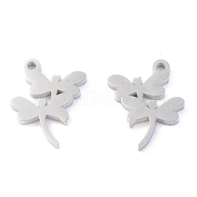 Non-Tarnish 304 Stainless Steel Charms STAS-O142-61P-1