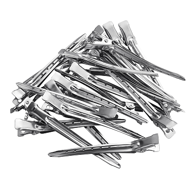 Stainless Steel Duck Hair Clip Findings STAS-CJ0001-153-1