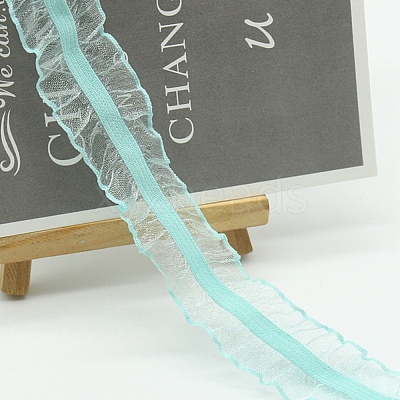 Chinlon Elastic Lace Trim EW-WH0013-18C-1
