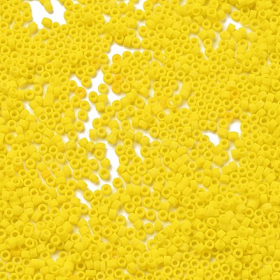 Frosted Colours Glass Seed Beads SEED-H003-06B-1