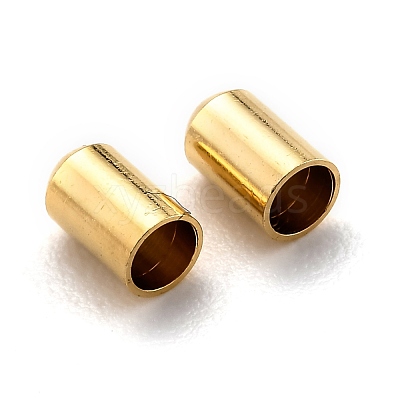 Brass Cord Ends KK-H759-34C-G-1
