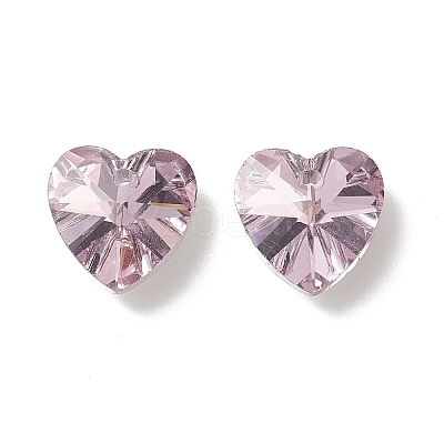 Faceted Glass Charms X-RGLA-L026-B11-1