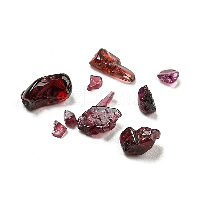 Natural Garnet Chip Beads G-O103-15H-01-1