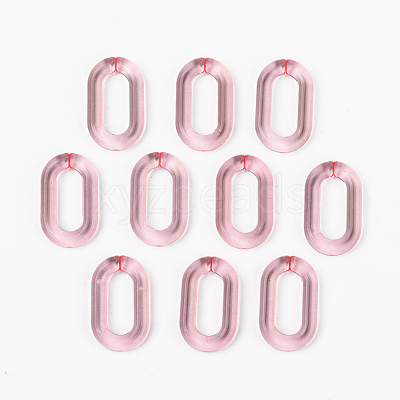 Transparent Acrylic Linking Rings OACR-T024-02-J08-1
