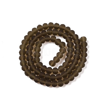Transparent Glass Beads Strands LS-EGLA-A034-T10mm-MD16-1