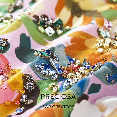 Preciosa® MAXIMA Crystal Sew-On Cups X-PRC-SE6-00030-S-1