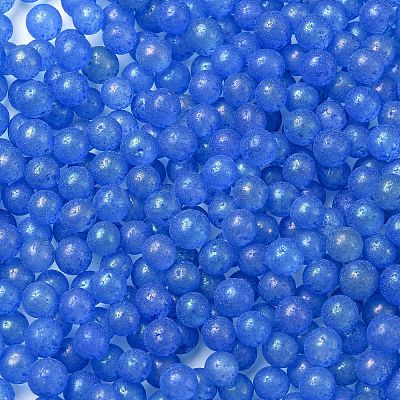 Luminous Glow in the Dark Transparent Glass Round Beads GLAA-F124-B06-1