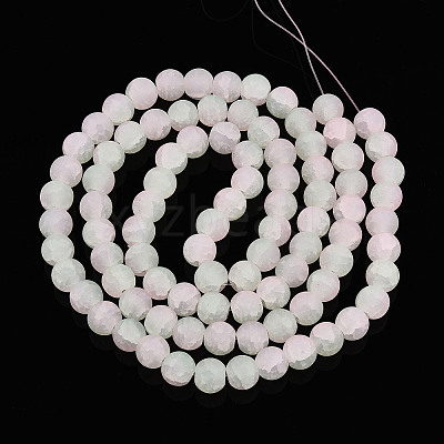 Crackle Glass Beads X1-GLAA-N009-10mm-01-1
