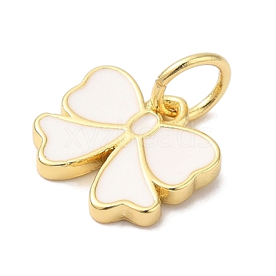 Rack Plating Brass Enamel Charms KK-B092-13G-03-1