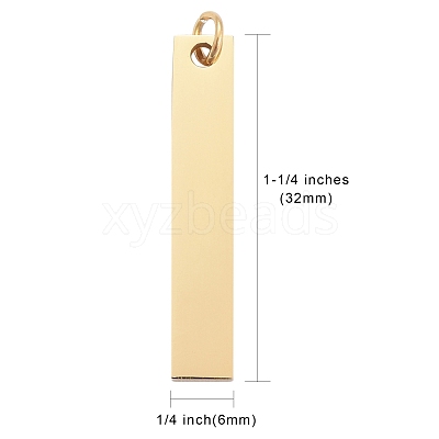 304 Stainless Steel Pendants STAS-S105-T605D-2-1