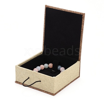 Rectangle Wooden Bracelet Boxes OBOX-N013-01-1