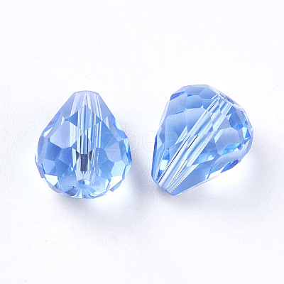 Imitation Austrian Crystal Beads SWAR-F062-12x10mm-14-1