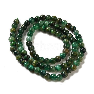 Dyed Natural Tiger Eye Beads Strands G-G102-A01-01-1