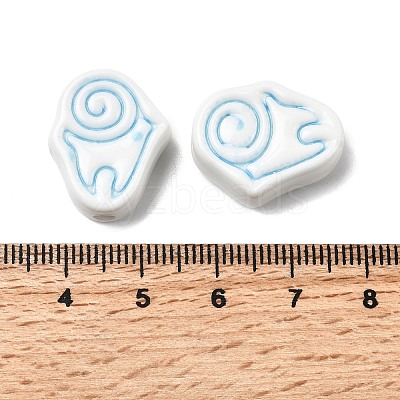 Handmade Porcelain Beads PORC-Z004-01D-1