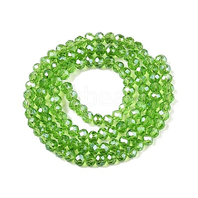Electroplate Glass Beads Strands LS-EGLA-A044-T4mm-A11-1