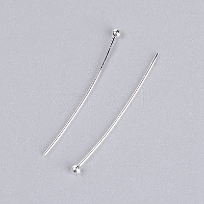 Brass Ball Head Pins KK-WH0043-03D-02-1