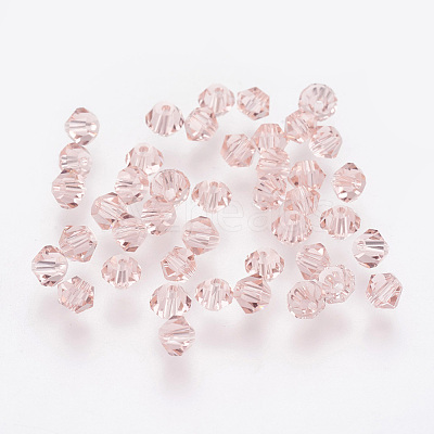 Imitation Austrian Crystal Beads X-SWAR-F022-4x4mm-319-1