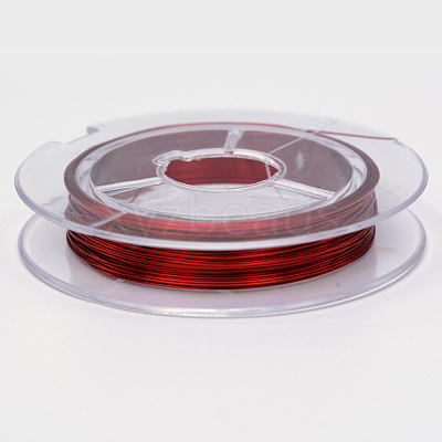 Round Copper Jewelry Wire CWIR-R005-0.3mm-06-1