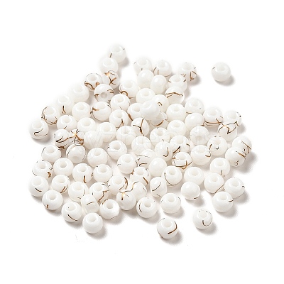 6/0 Opaque Glass Seed Beads SEED-P005-A02-1