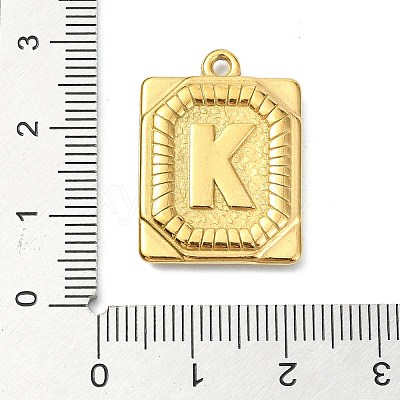 Ion Plating(IP) 304 Stainless Steel Pendants STAS-U033-01G-K-1