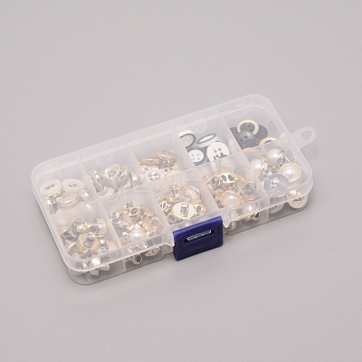 2-Hole Plastic Buttons BUTT-WH0017-25-1