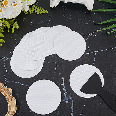 Flat Round PEVA Bathtub Non-Slip Stickers AJEW-CN0003-85B-1