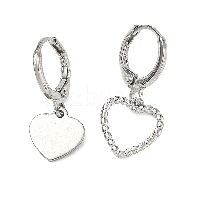 Alloy Leverback Earrings AL-CBA1D11-01P-1