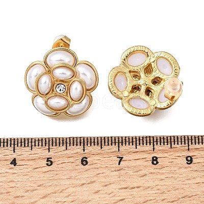 304 Stainless Steel Stud Earrings for Women EJEW-A164-03G-1