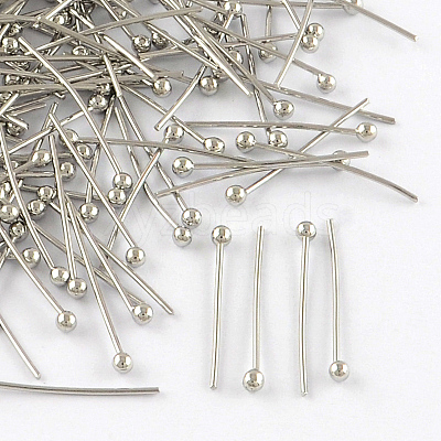 Brass Ball Head Pins KK-R020-03P-1