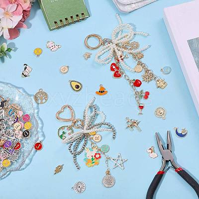 DIY Keychain Kit DIY-WH0349-587A-1