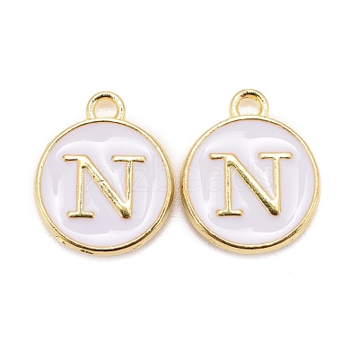 Golden Plated Alloy Charms ENAM-S118-01N-1