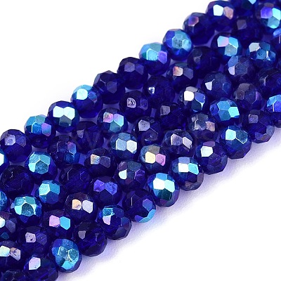 Electroplate Glass Beads Strands EGLA-A044-T3mm-L06-1