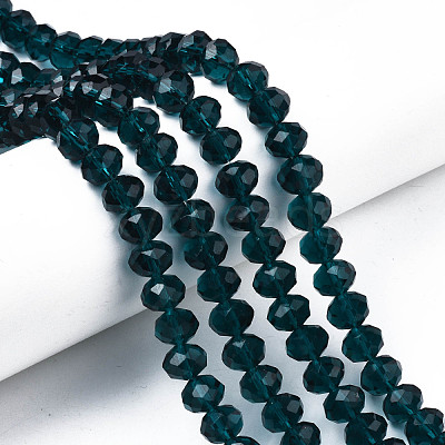 Glass Beads Strands EGLA-A034-T10mm-D27-1