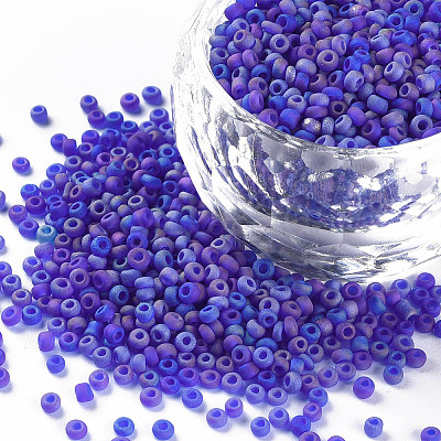 12/0 FGB Grade A Round Glass Seed Beads SEED-Q010-M544-1