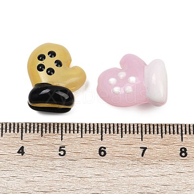 Baking Paint Glass Enamel Beads LAMP-R004-07C-1