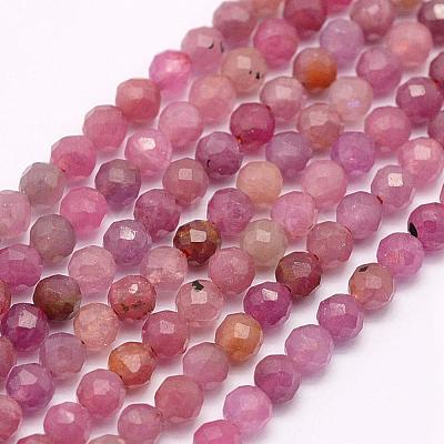Natural Ruby Beads Strands G-F509-16-2mm-1