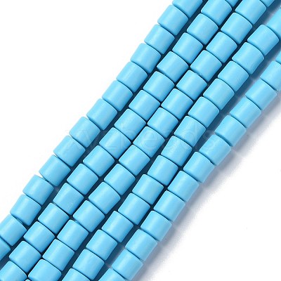 Handmade Polymer Clay Bead Strands CLAY-ZX006-01-95-1