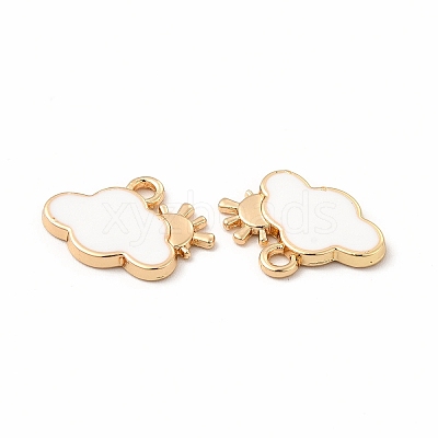 Alloy Enamel Charms LS-X-FIND-A025-18G-03-1