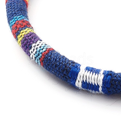 Ethnic Cord Anklet for Girl Women X-AJEW-AN00449-1