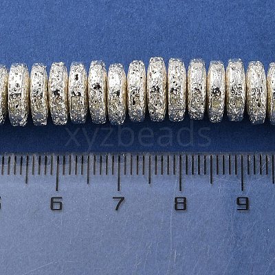 Electroplated Natural Lava Rock Beads Strands G-I360-A05-04-1