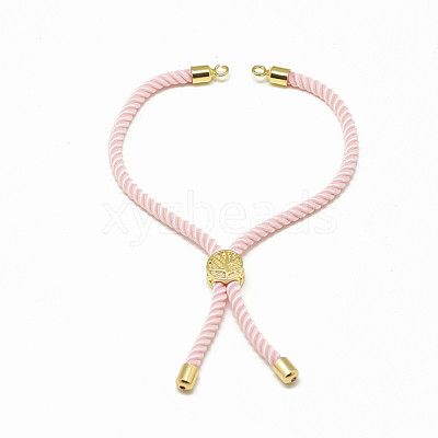 Nylon Twisted Cord Bracelet Making MAK-T003-G-1