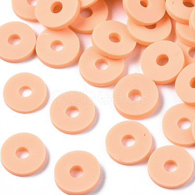 Handmade Polymer Clay Beads LS-CLAY-R067-8.0mm-B13-1
