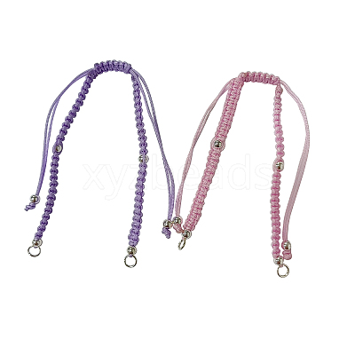 Adjustable Braided Nylon Bracelets AJEW-PH01464-1