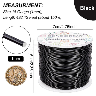 Round Aluminum Wire AW-BC0001-1mm-09-1