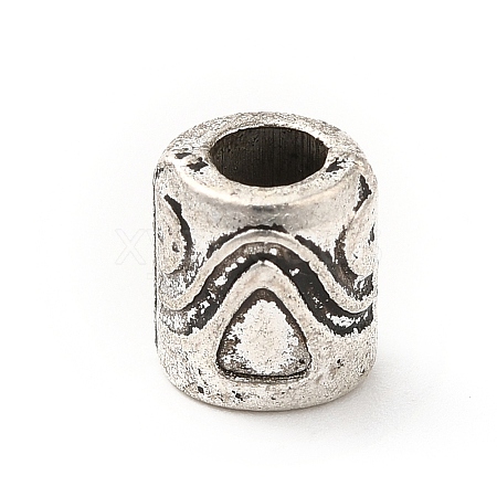 Tibetan Style Alloy Beads PALLOY-P293-106AS-1