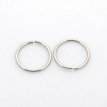 Tarnish Resistant 304 Stainless Steel Open Jump Rings STAS-N040-02-1